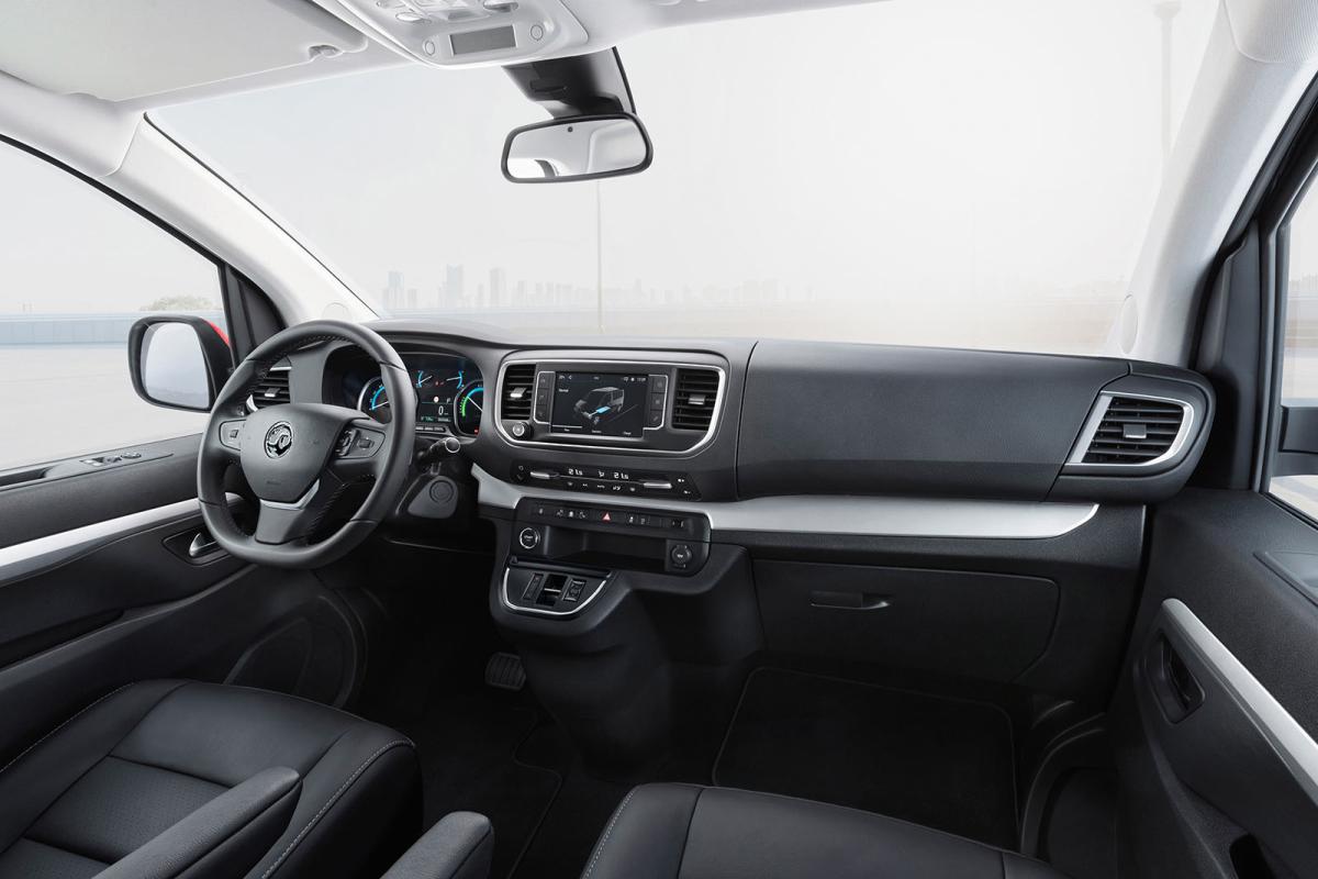 Vauxhall Vivaro-e Life dashboard