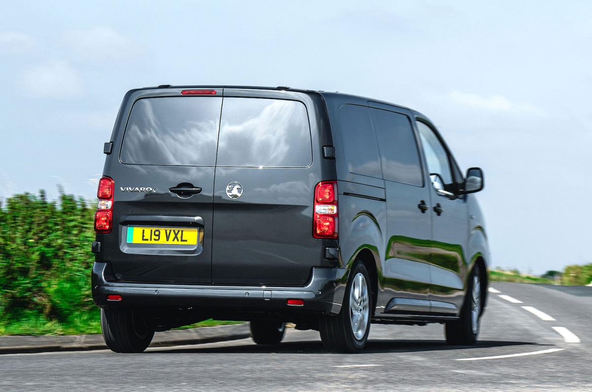 Vauxhall Vivaro Electric rear cornering