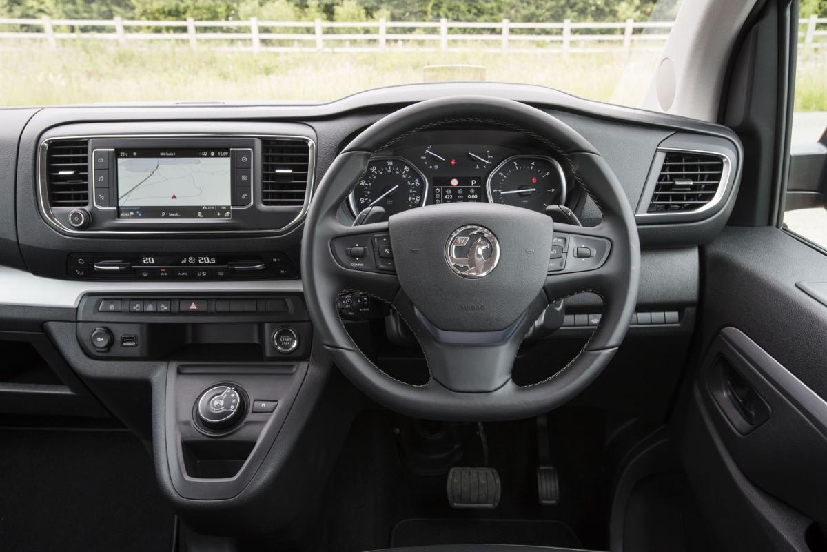 Vauxhall Vivaro Life interior dashboard
