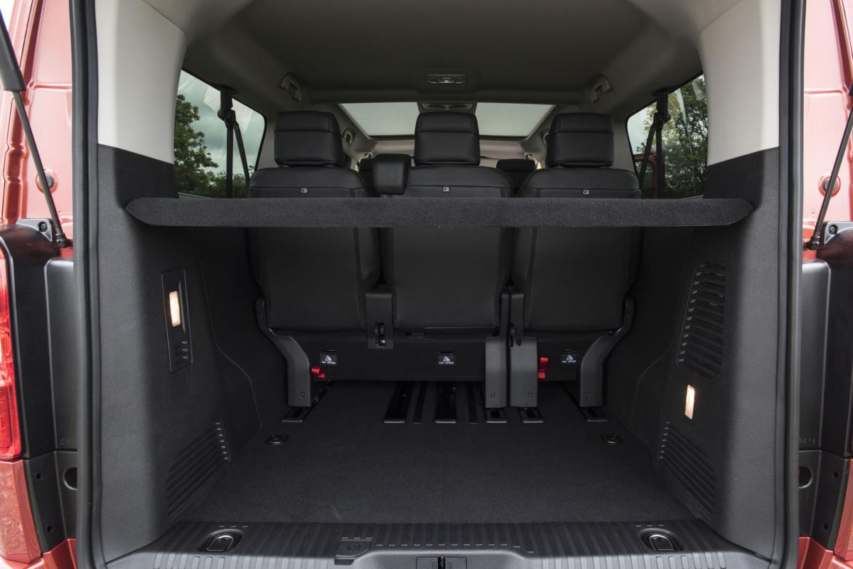 Vauxhall Vivaro Life 2019 RHD boot open