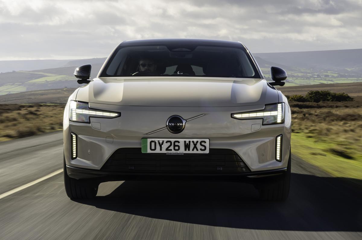 Volvo ES90 driving front