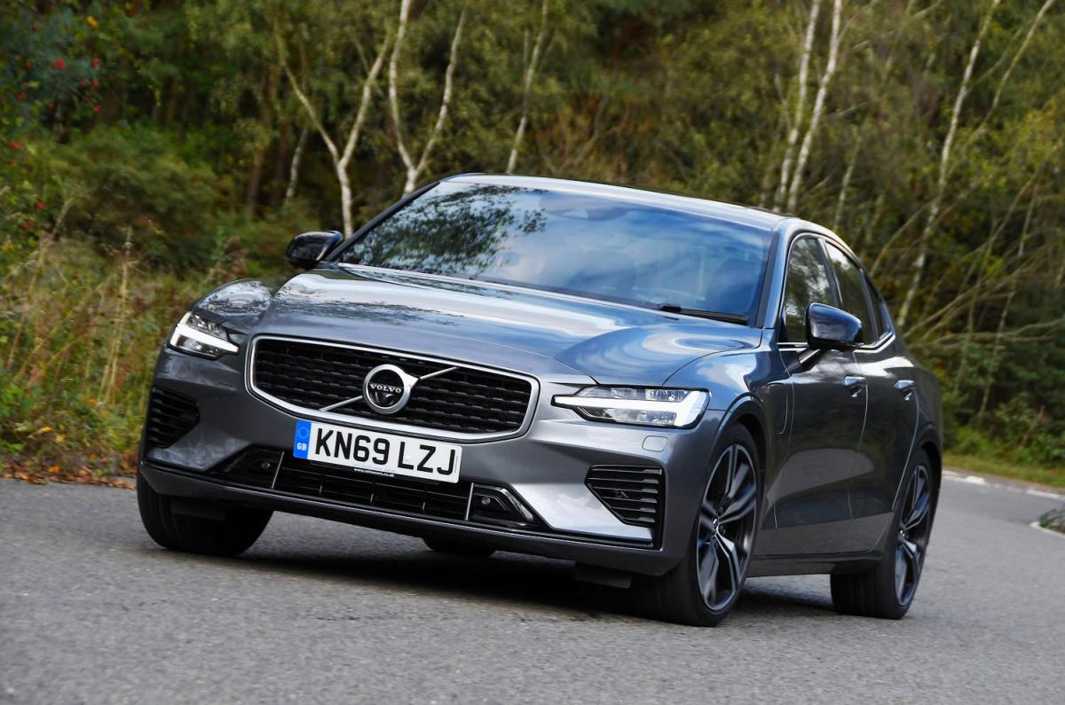 Volvo S60 front - grey 69-plate