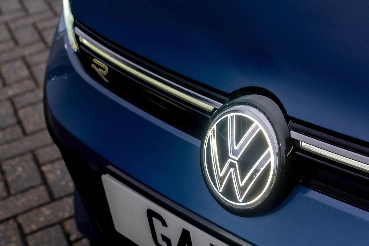 VW Golf Estate front badge