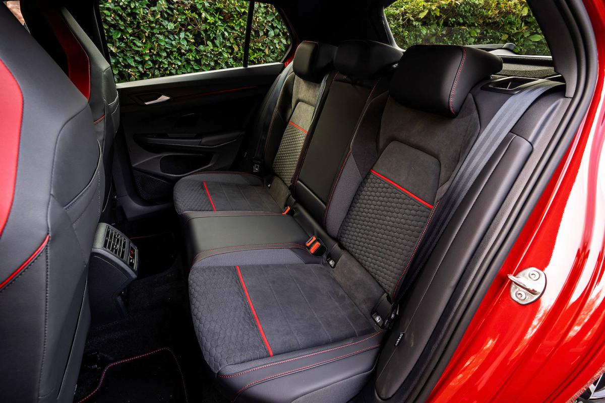 VW Golf GTI back seats