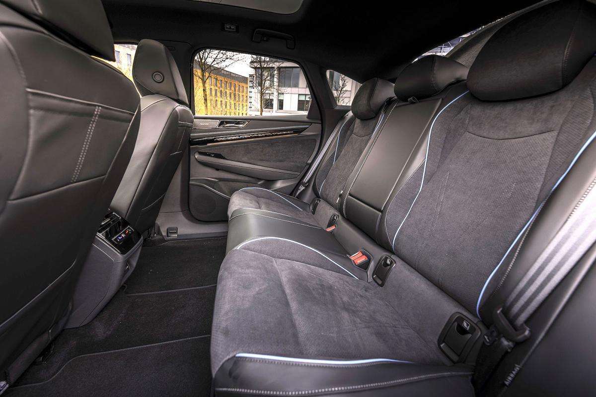 VW ID 7 back seats