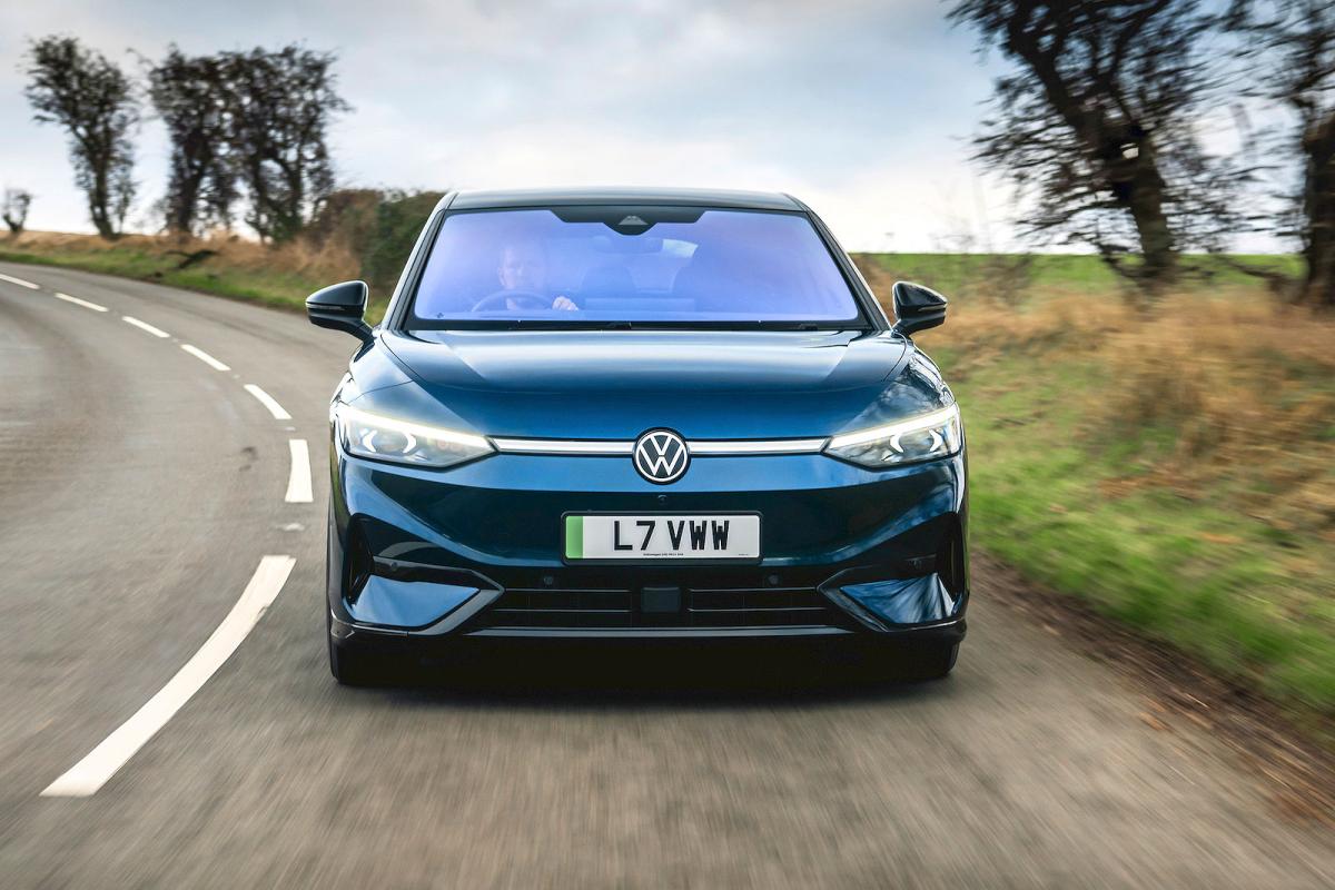 VW ID 7 front driving