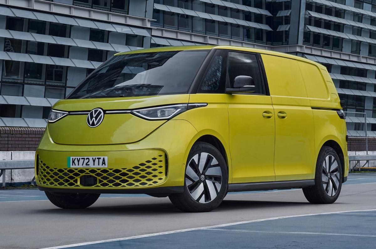 VW ID Buzz Cargo exterior front still