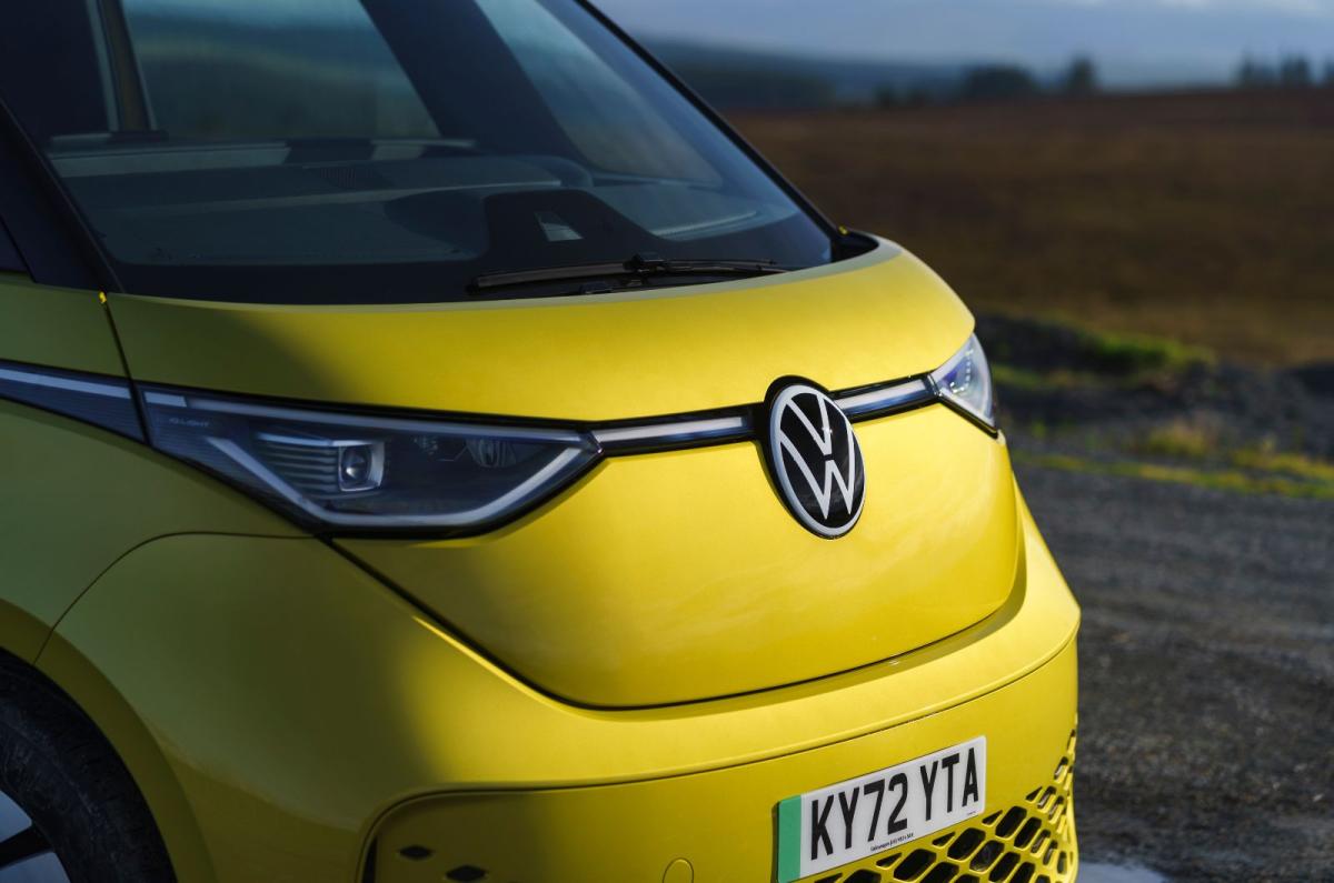 VW ID Buzz Cargo exterior front details