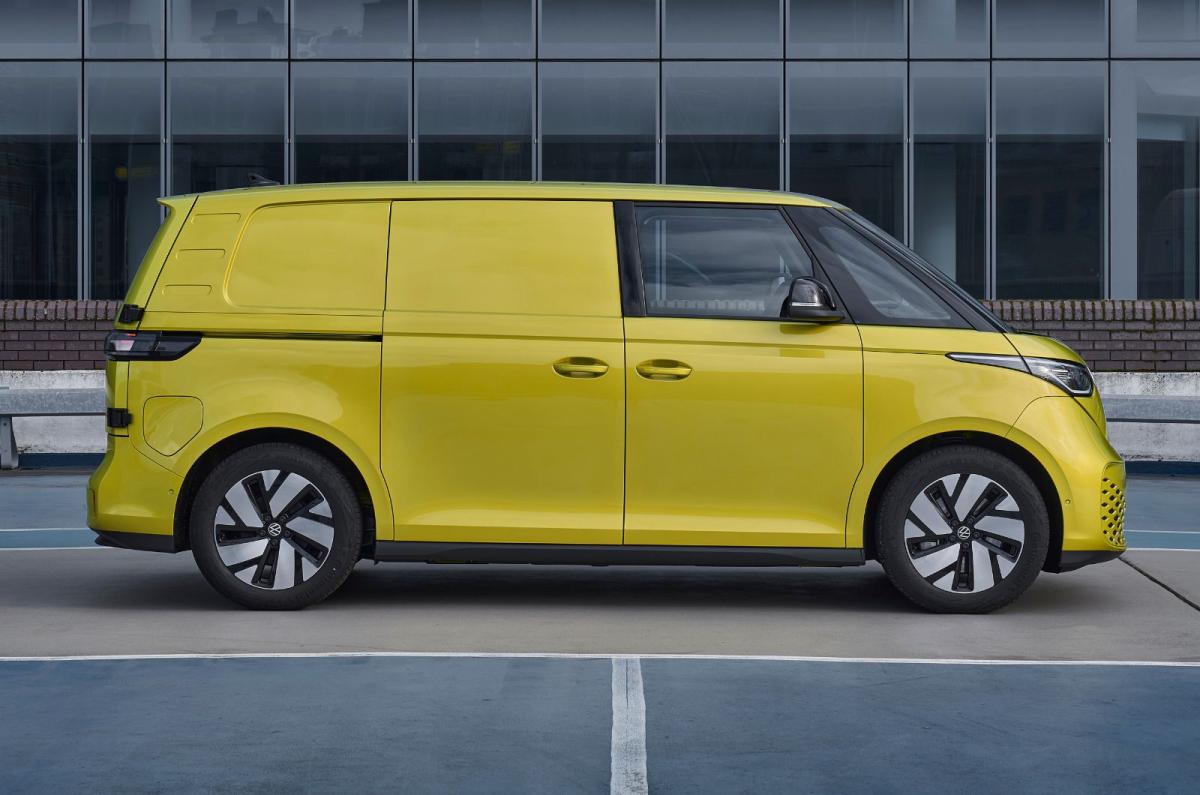 VW ID Buzz Cargo exterior side still