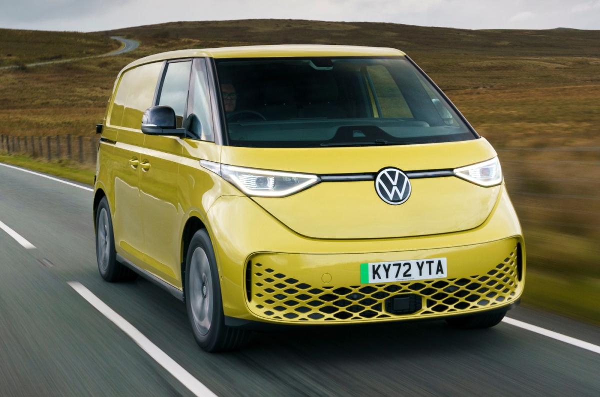 VW ID Buzz Cargo front dynamic