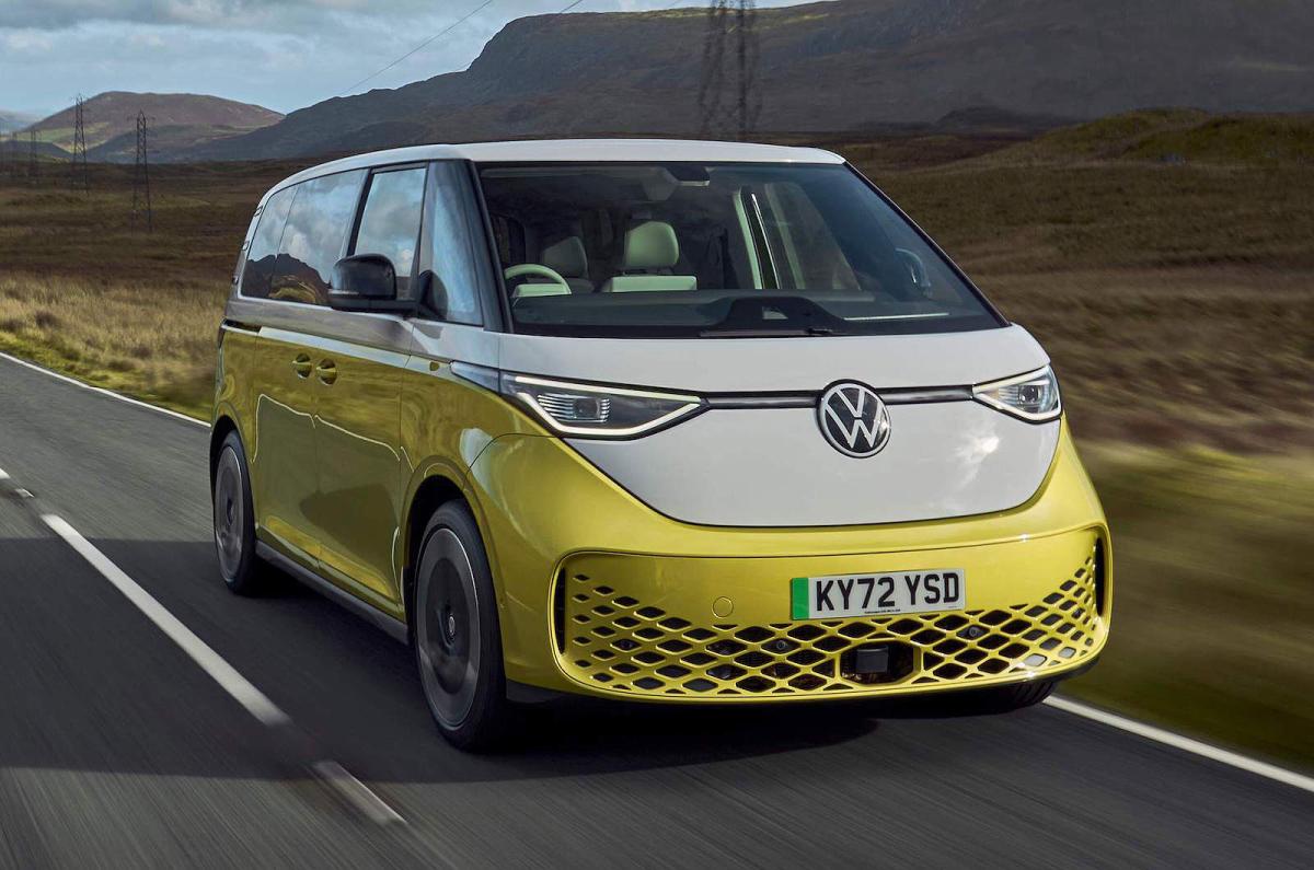 Used VW ID Buzz 2022-present front right tracking