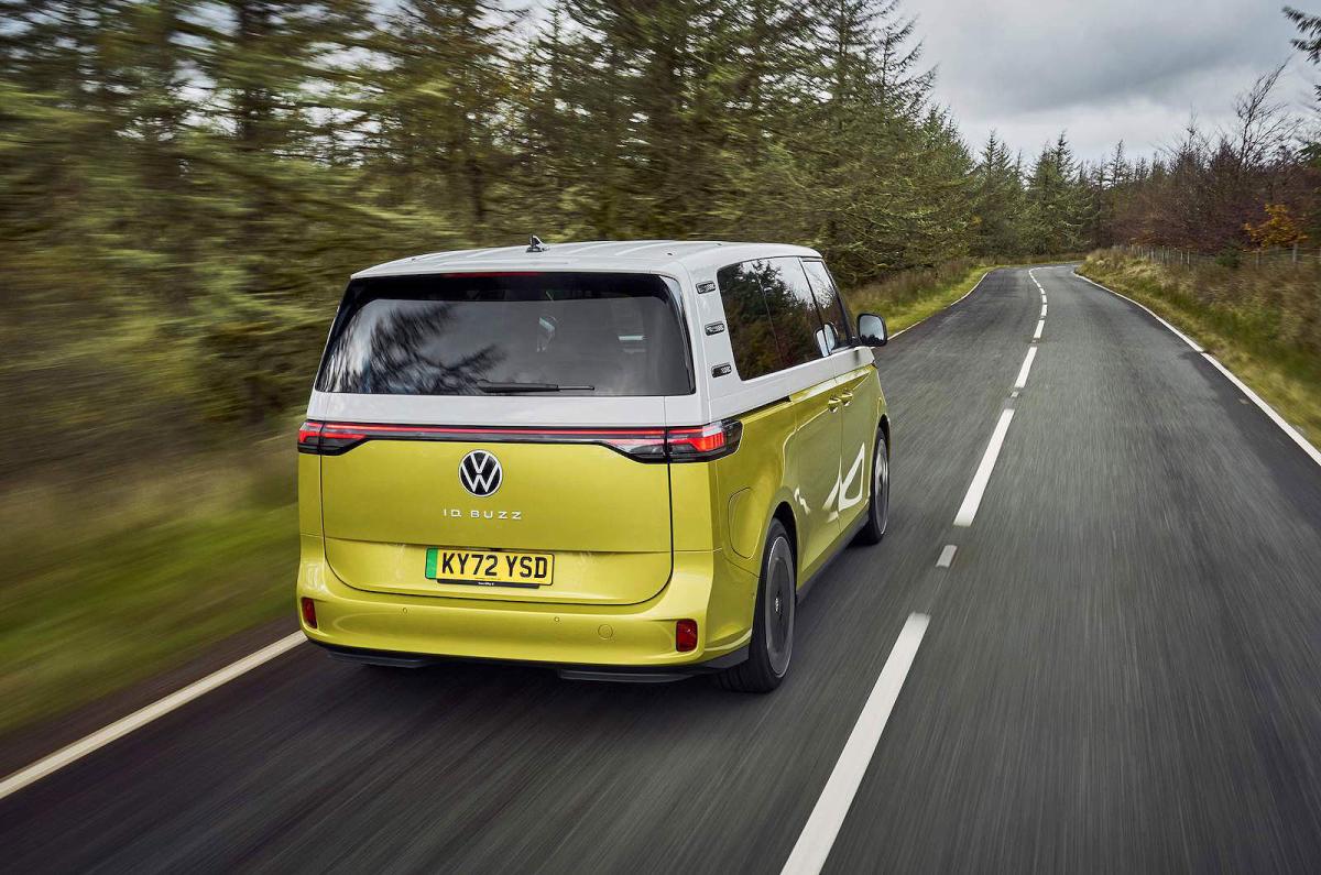 Used VW ID Buzz 2022-present rear right tracking