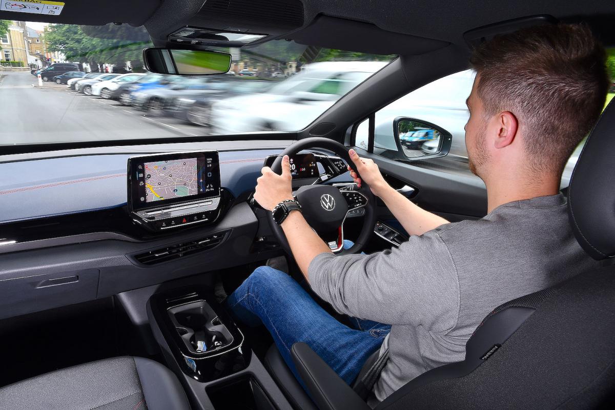 VW ID 4 test drive
