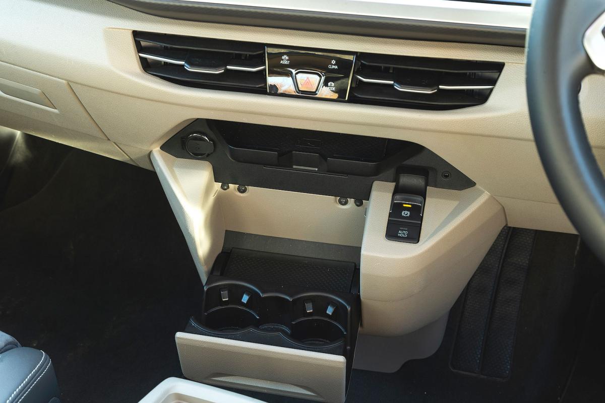 VW Multivan interior detail