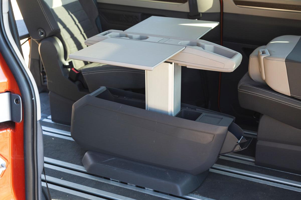 VW Multivan interior table