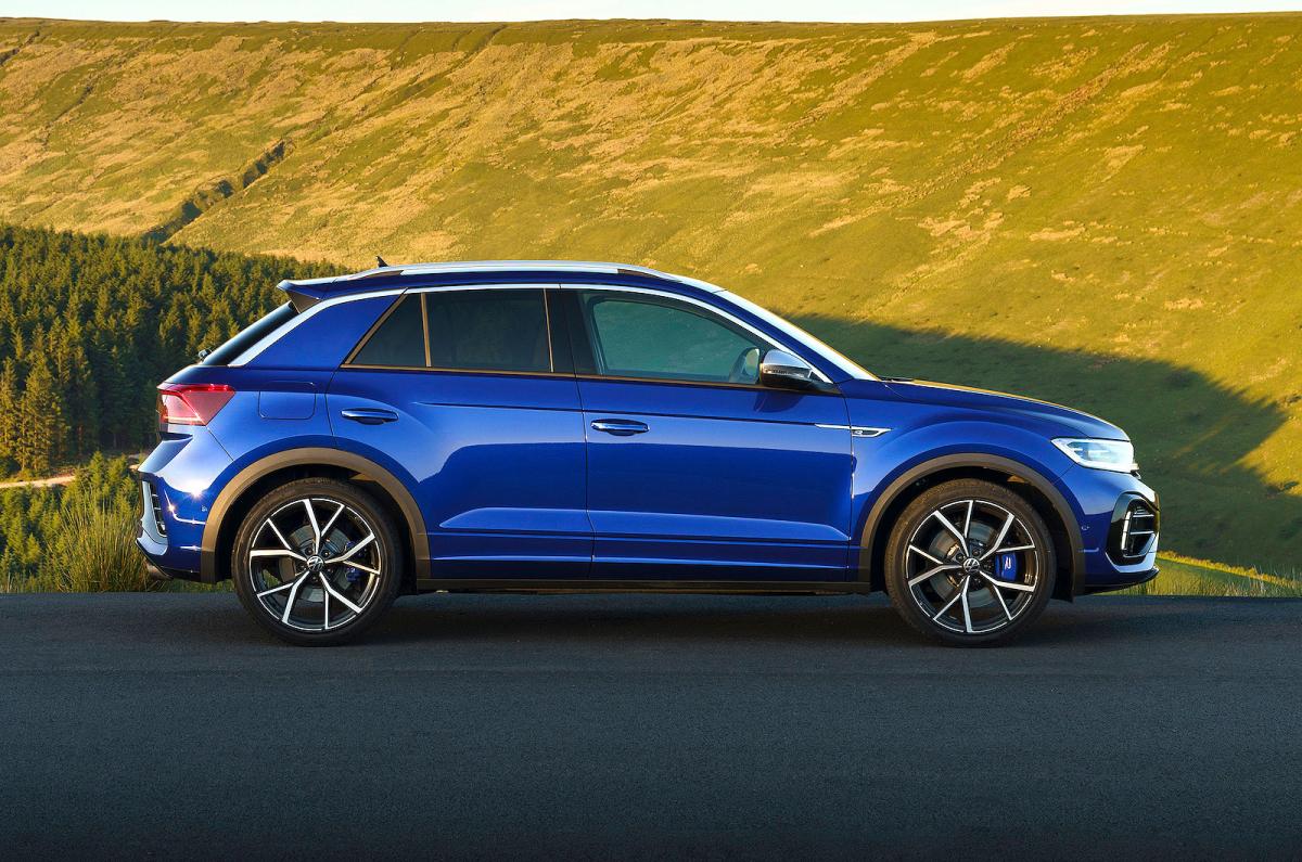 VW T-Roc R right static