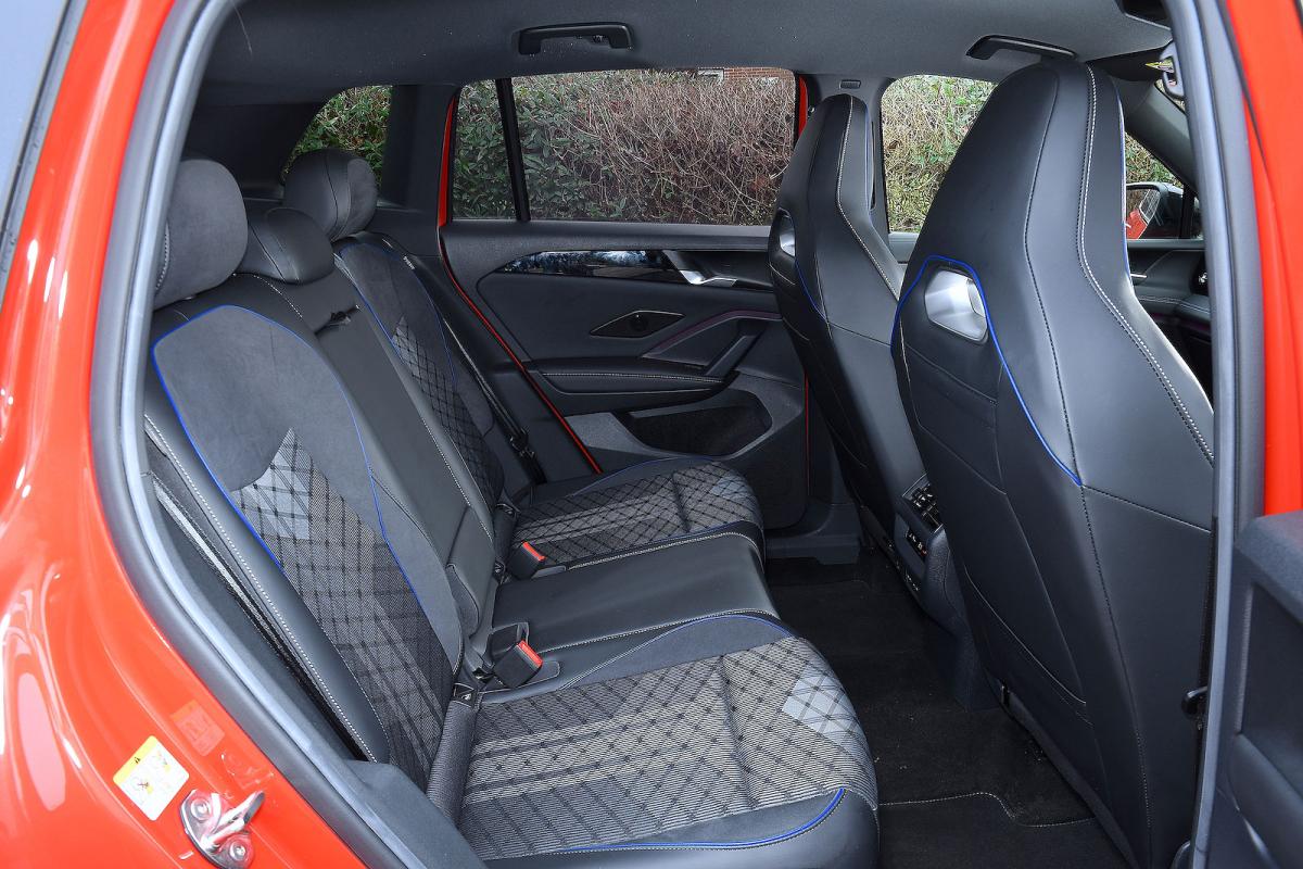 VW Tiguan back seats