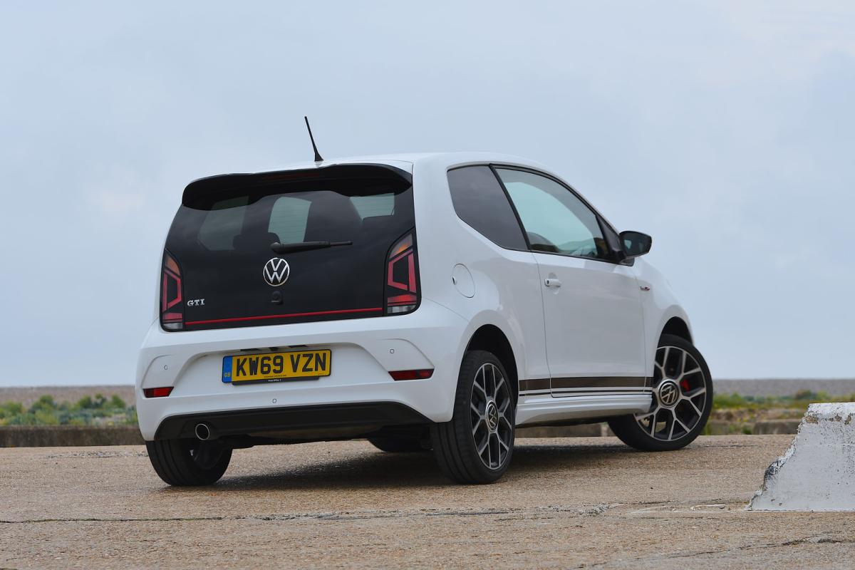 Volkswagen Up GTI 2020 rear cornering