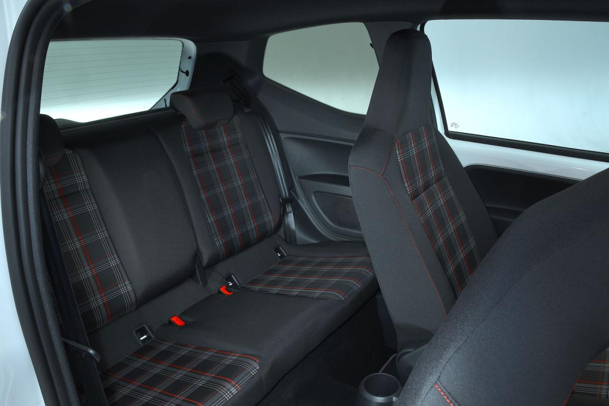 Volkswagen Up GTI 2020 RHD rear seats