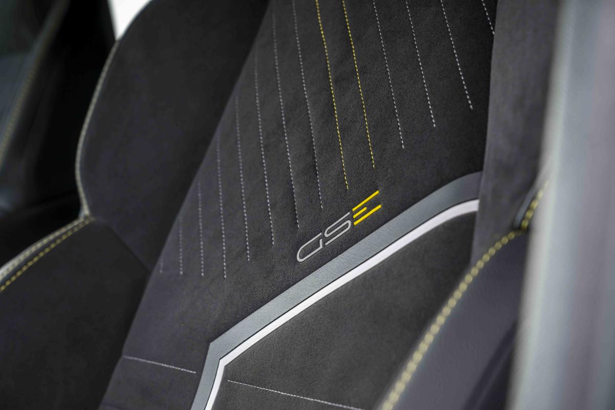 Vauxhall Mokka Electric GSE interior details