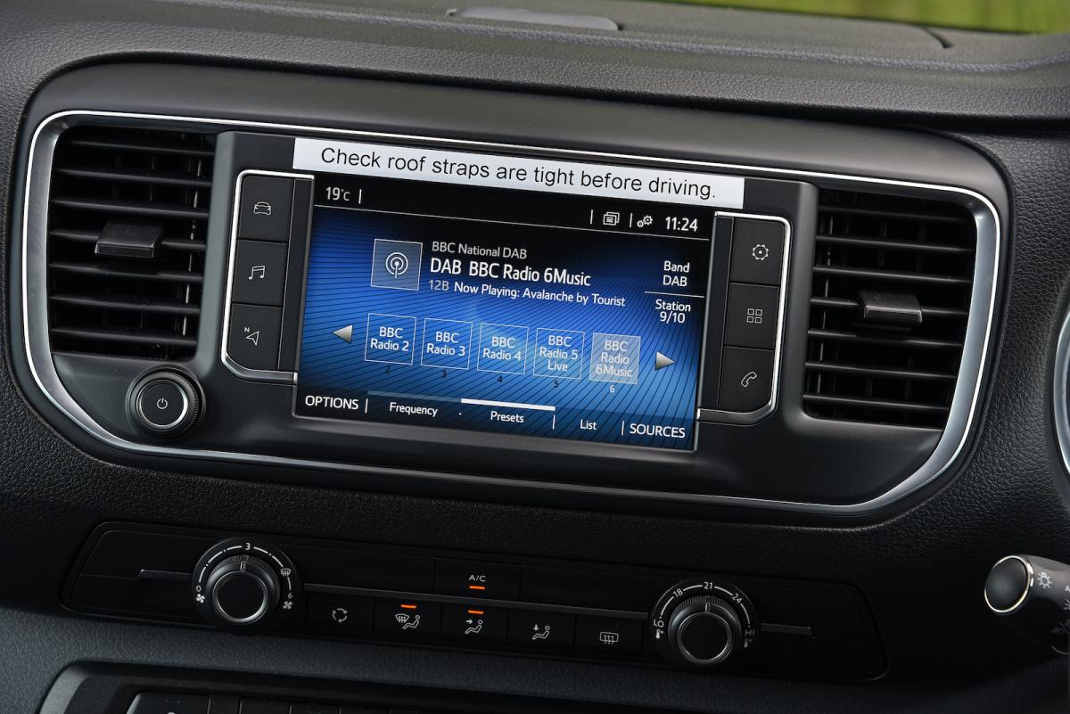 Toyota Proace Matino 2022 interior infotainment