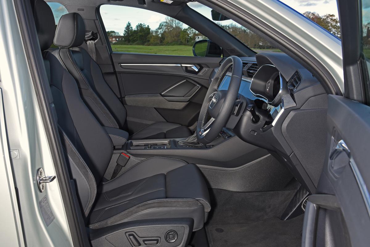 Audi Q3 Sportback 2021 interior front seats