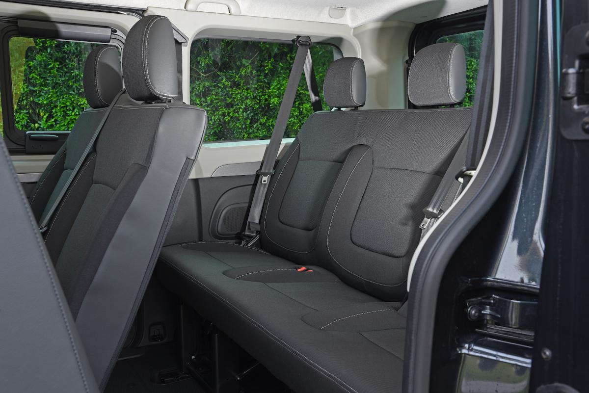 Renault Trafic Passenger 2022 interior rear seats