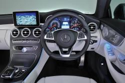 Mercedes C-Class Coupe dashboard