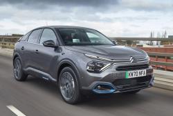 Citro&euml;n e-C4 2021 front tracking