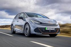 Cupra Born 2022 RHD front cornering