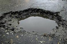 Surrey tops pothole chart