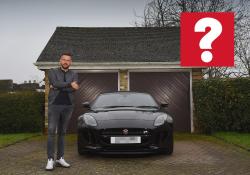 Aidan Magee and his Jaguar F-Type