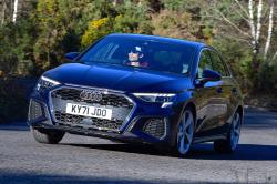 Audi A3 front cornering
