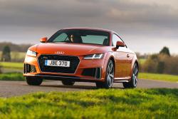 Audi TT front cornering