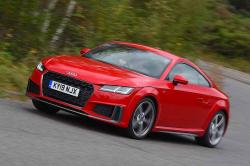 2019 Audi TT Coupe front red