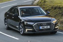 2020 Audi A8 L front cornering