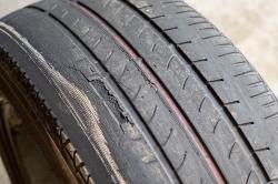 bald tyre