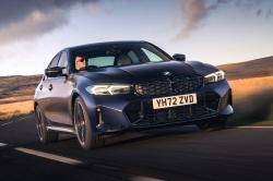 BMW 3 Series front cornering