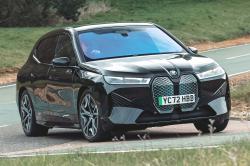 BMW iX front cornering
