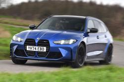 BMW M3 Touring front cornering