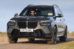 BMW X7 front driving