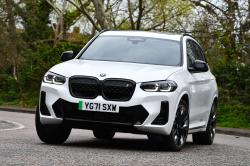 BMW iX3 2022 front cornering