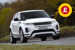 Range Rover Evoque with Target Price logo