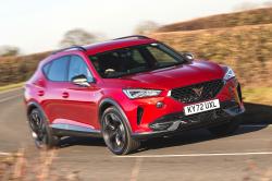 Cupra Formentor front cornering