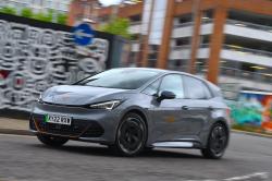 Cupra Born long-term test car cornering