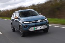Dacia Spring front right driving