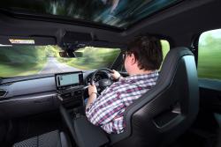 Darren Moss test driving Cupra Formentor