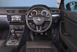 Skoda Superb Estate 2019 dashboard RHD