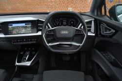New Audi Q4 e-tron dashboard