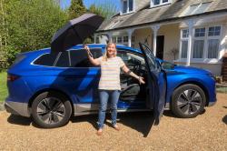 Skoda Enyaq long termer umbrella